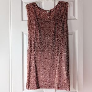 LAUREN CONRAD Sequin Shift Dress